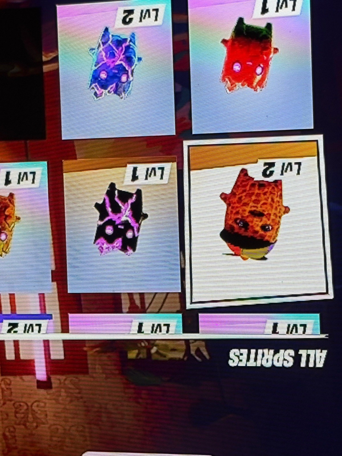 Splatoon Virtual In-Game Items/Collectibles Lot - All Sprites Inventory Screen