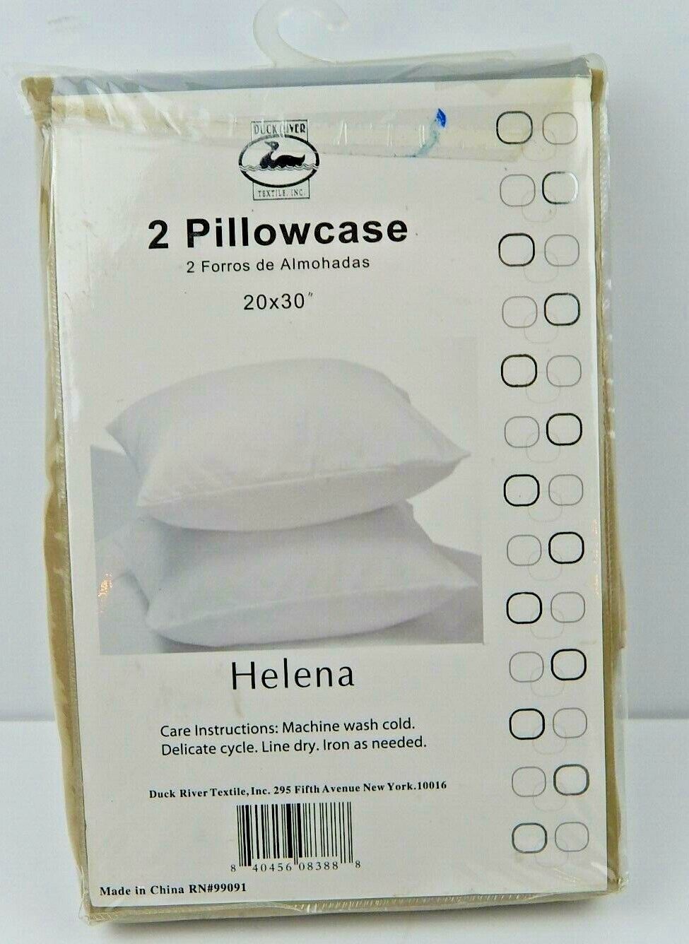 Duck River Pair Pillowcases 300 Thread Count Taupe Standard
