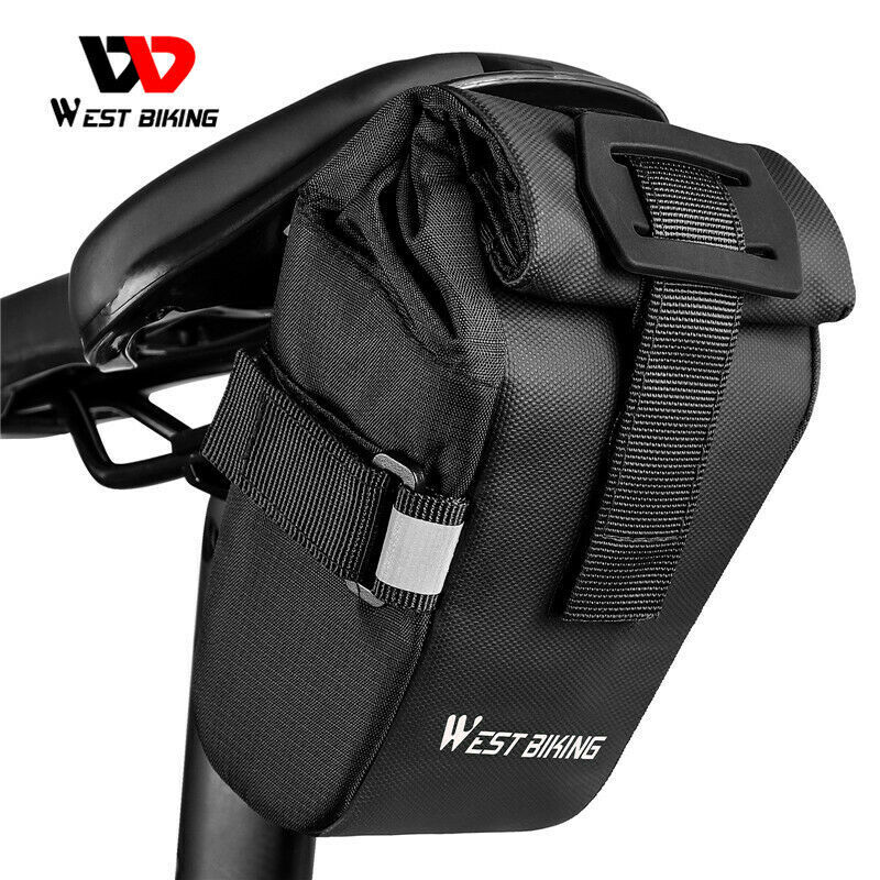 West Biking Bicycle Seat Saddle Bag Bag Cycling Tail Bag 1L-1.5L