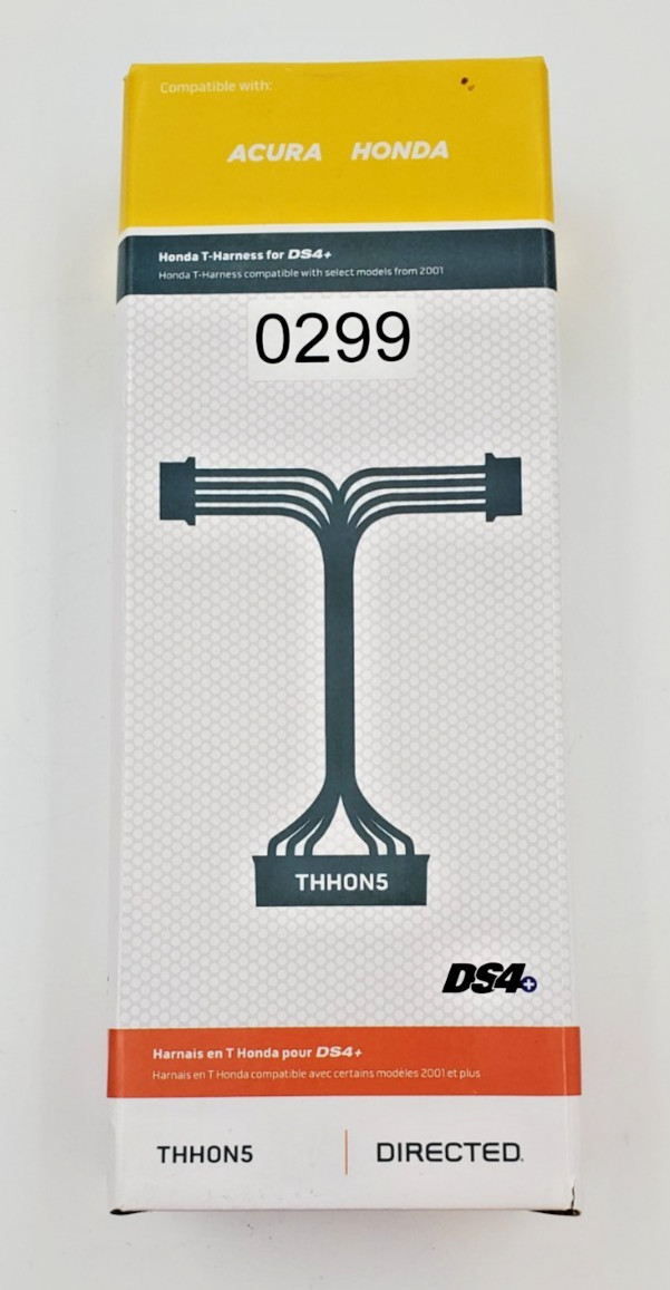 Directed THHON5 Honda Acura T-Harness for DS4+ Select models from 2001