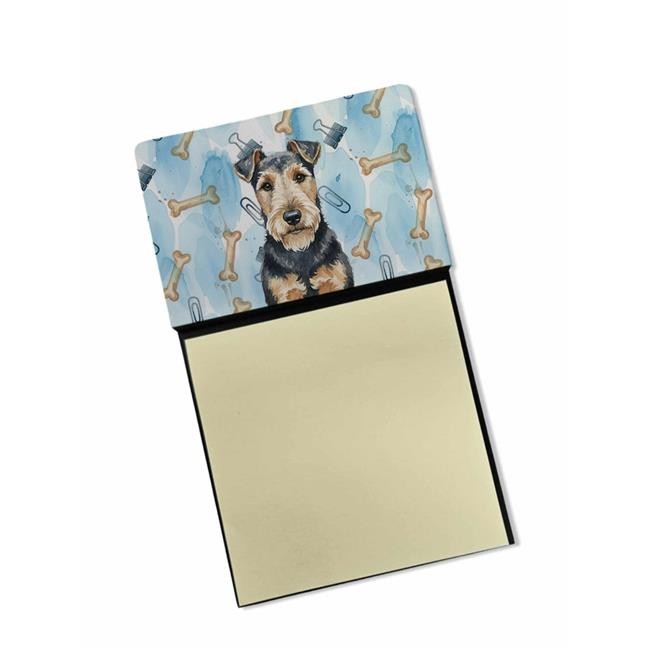Carolines Treasures DAC9511SN 5.25 x 3.25 in. Welsh Terrier Coworker Watercol...