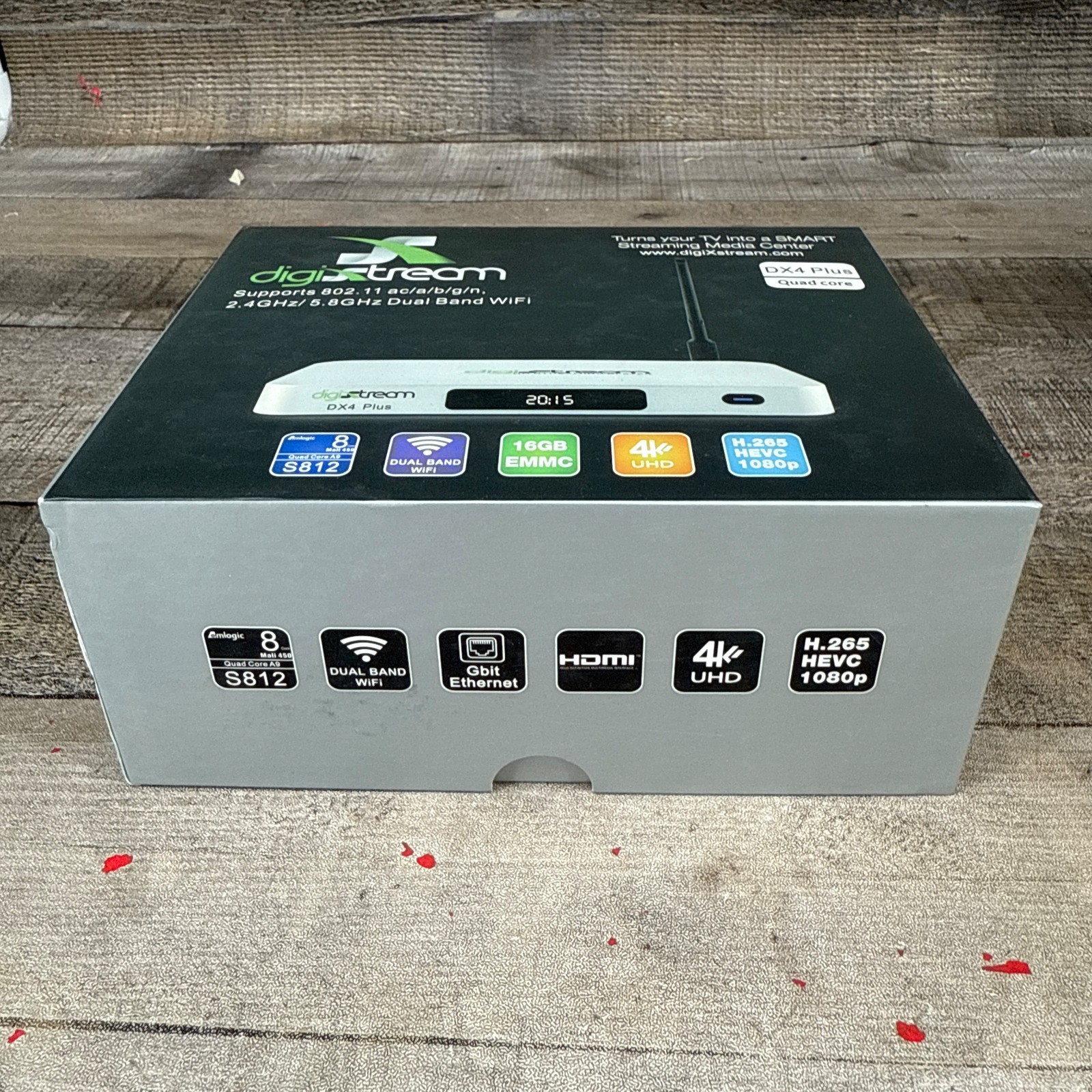 DigiXStream DX4 Plus Streaming Media Box