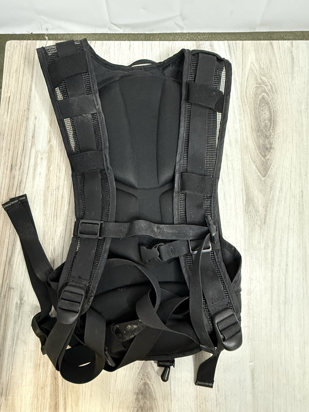 Nalgene Water Hydration Hiking Backpack Pack Black/Gray w/o bladder