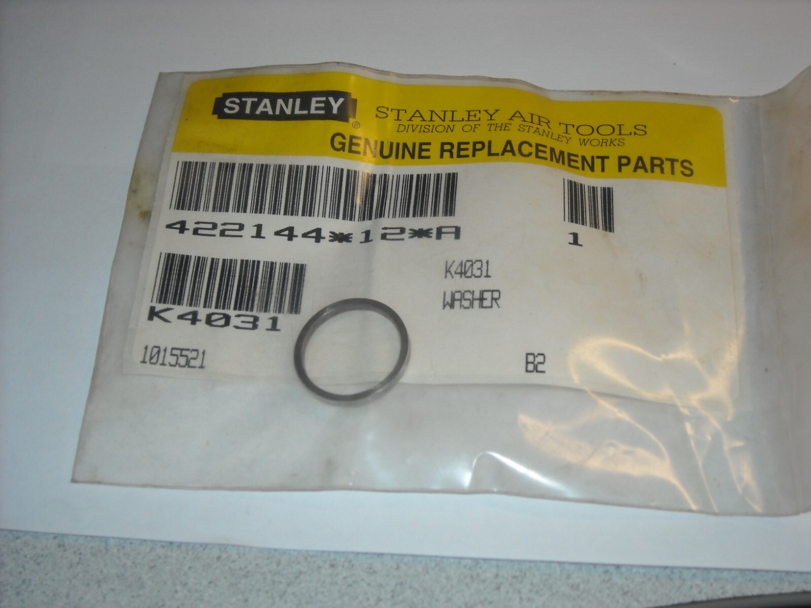 K4031, Stanley, Washer, Stanley Assembly Tools, New Old Stock