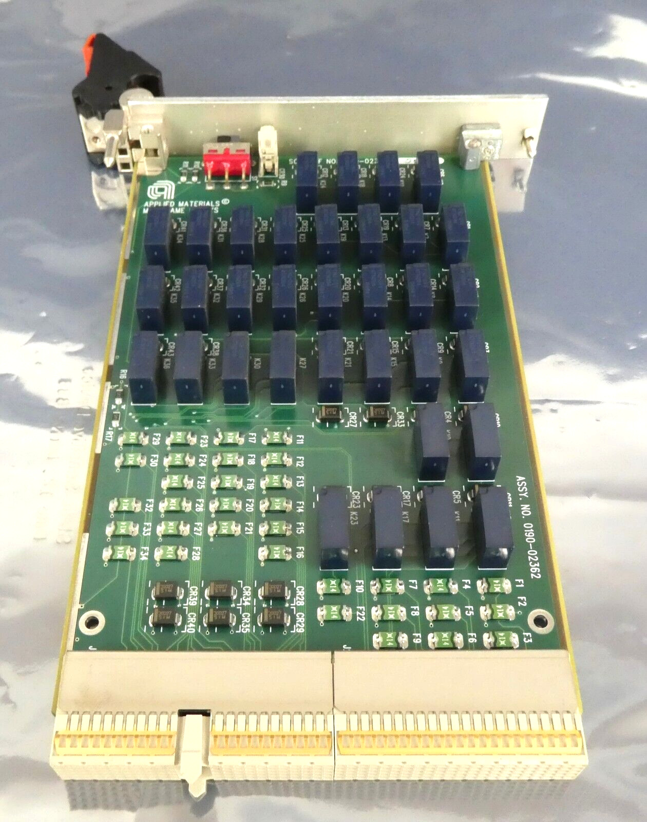 AMAT Applied Materials 0190-02362 Mainframe Relay Module PCB Card Working