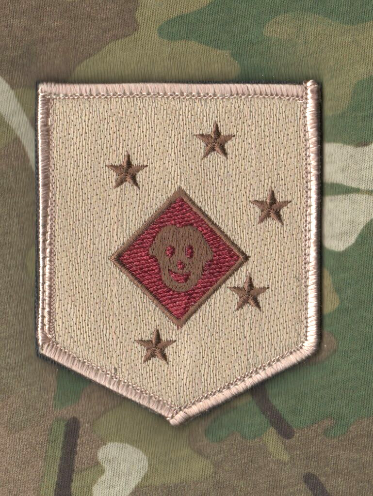 USMC MARFORCOM JOINT TASK FORCE RECON vêlkrö PATCH: PARAMARINE RAIDERS (CAMO)