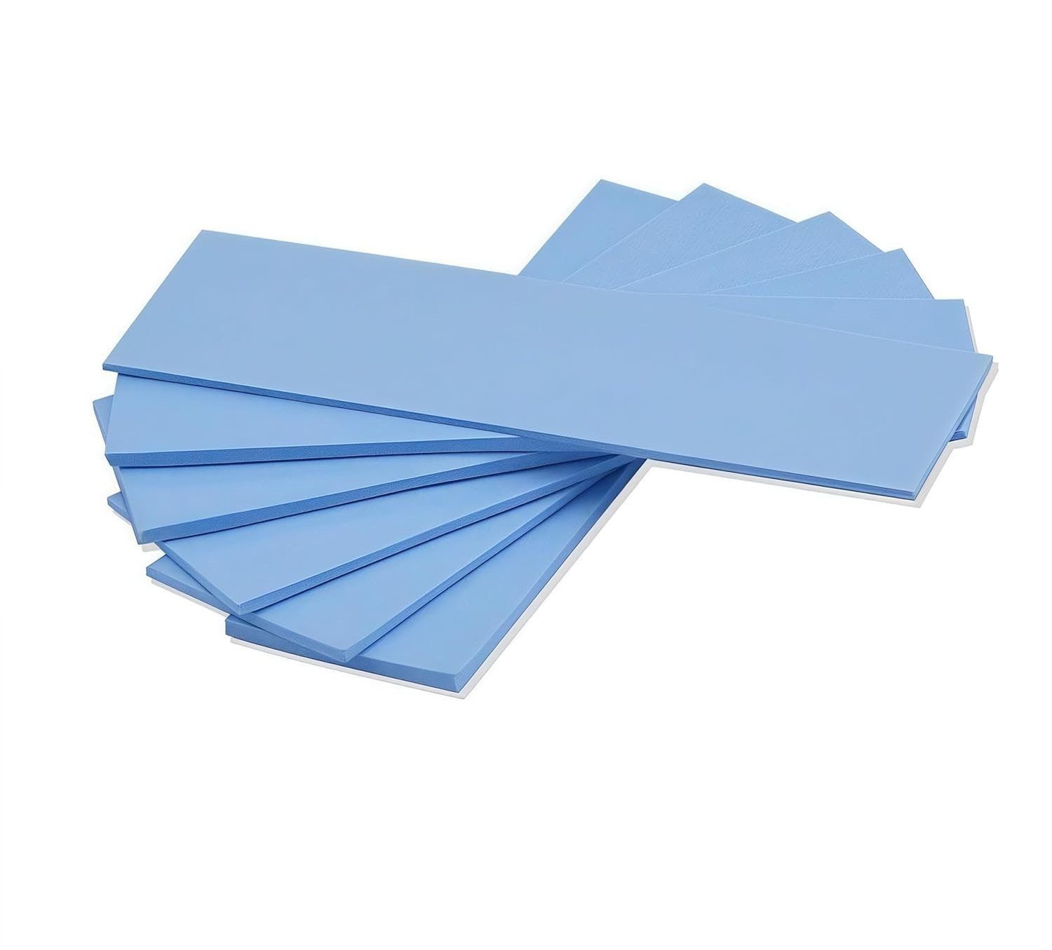 High-Performance Thermal Silicone Pads, 6-Pack for Efficient Electronics Cooling