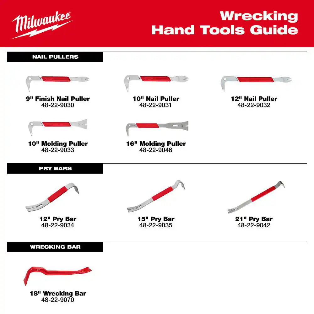 16 In. Molding Puller Bar