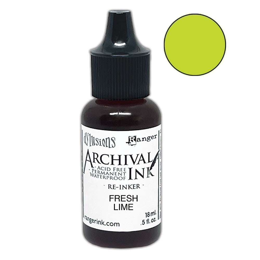 Dyan Reaveley Dylusions Archival Reinkers-Fresh Lime