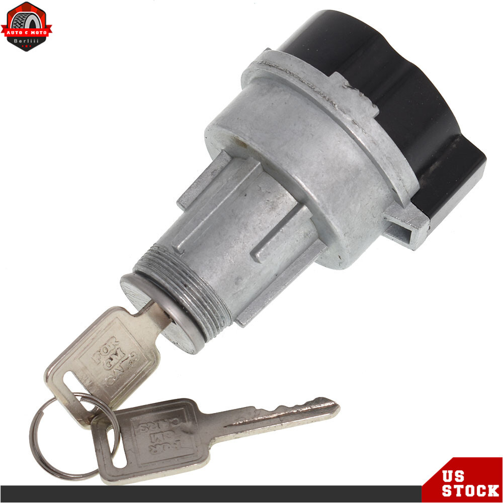 Ignition Lock Cylinder Starter Switch In Dash & Keys For 1967-1979 Chevy GMC