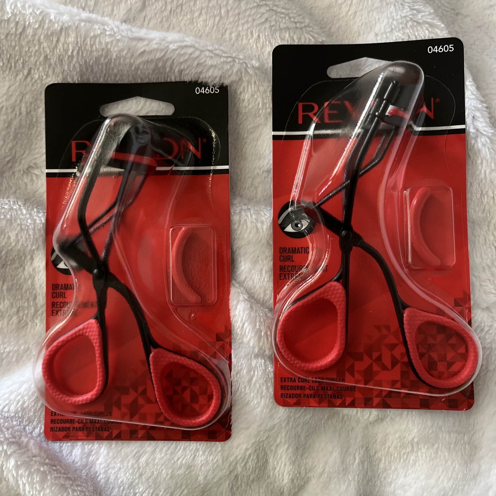 NEW! Lot of 2 ~ Revlon Lash Curler #04605 Dramatic Curl & Natural Curl