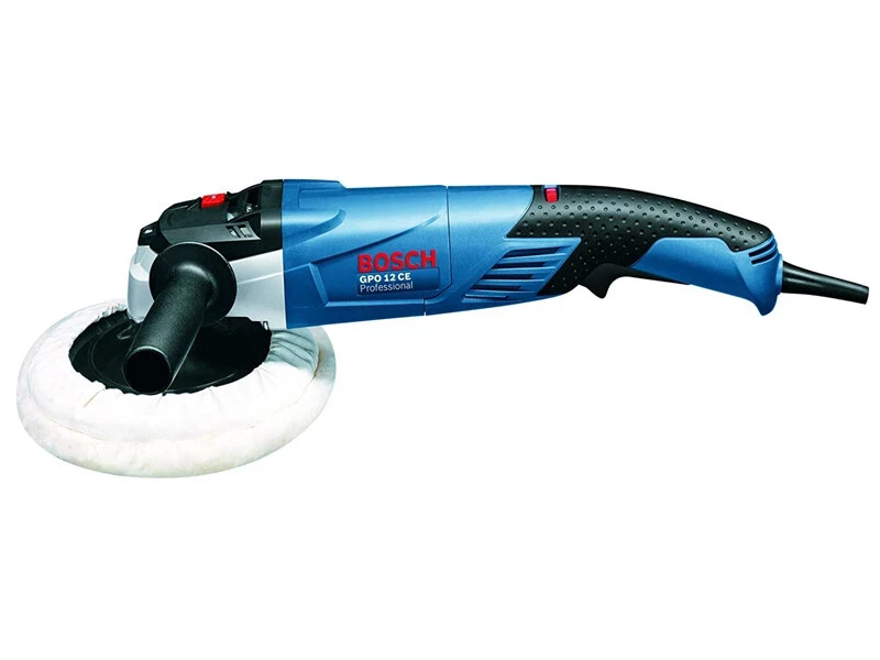 Genuine Bosch 06013890F1 GPO 12 CE 7-inch 1250-Watt Metal Car Polisher