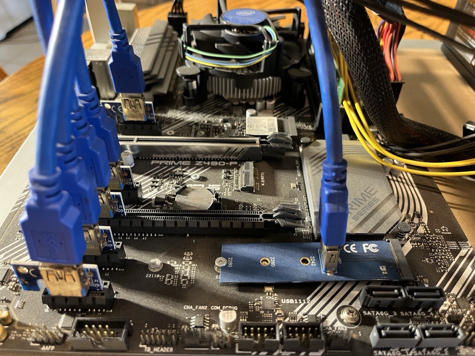 Mining Cave Custom Crypto Mining Rig Kit W/6 3070 Founders