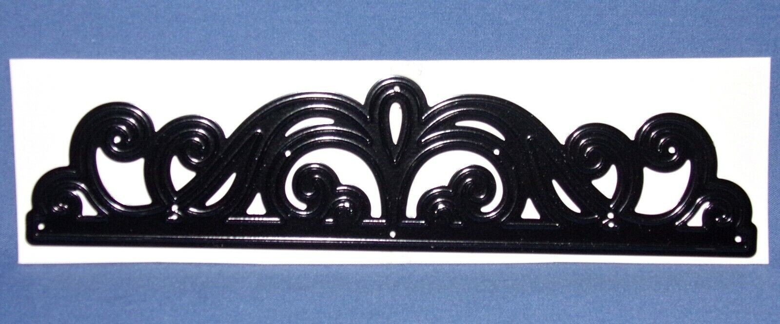 Diamond Press Border Die Wavy Design All New Size 5-3/4 x 1-1/4 Free Shipping
