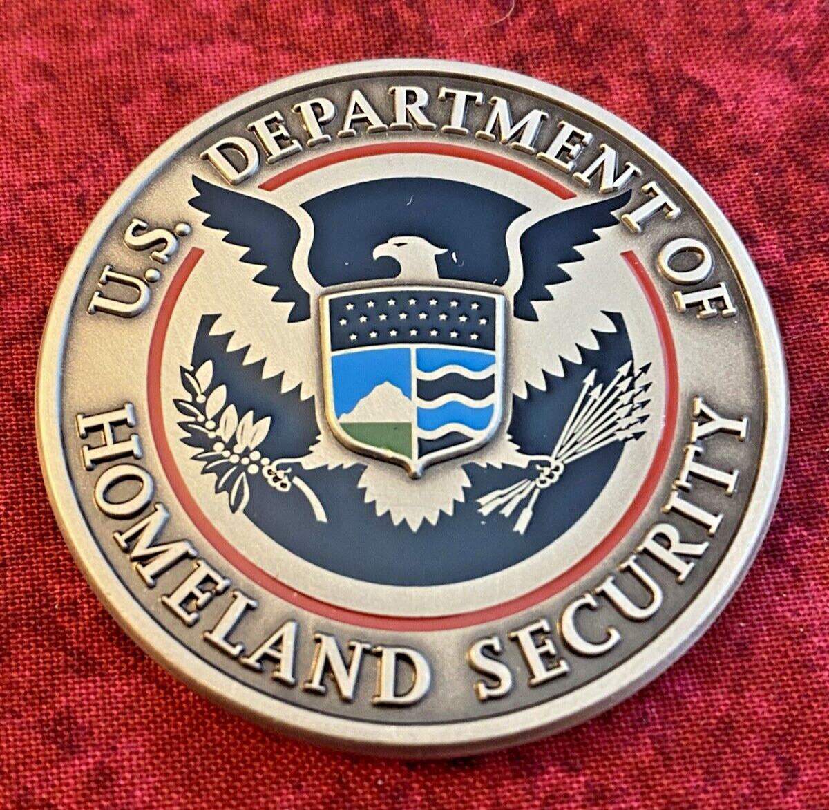 CHALLENGE COIN / PRESERVE - PROTECT - SECURE