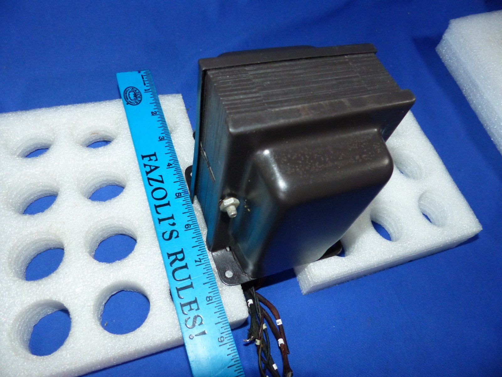 Vintage COLONIAL 200 Watt HV Power Transformer 340V-0-340V .25A / 6.3V 5A /5V 3A