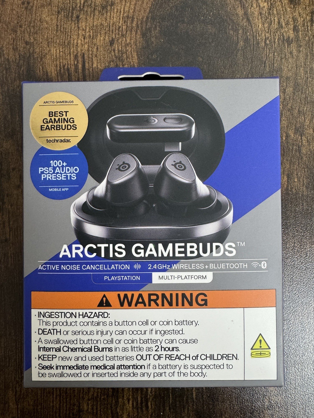 NEW SteelSeries Arctis GameBuds Wireless Gaming Earbuds PlayStation PS5 PC,New