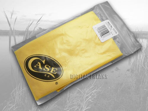 Case xx Yellow Absorbent Jewler's Cloth for Polishing Pocket Knife Blades 4598