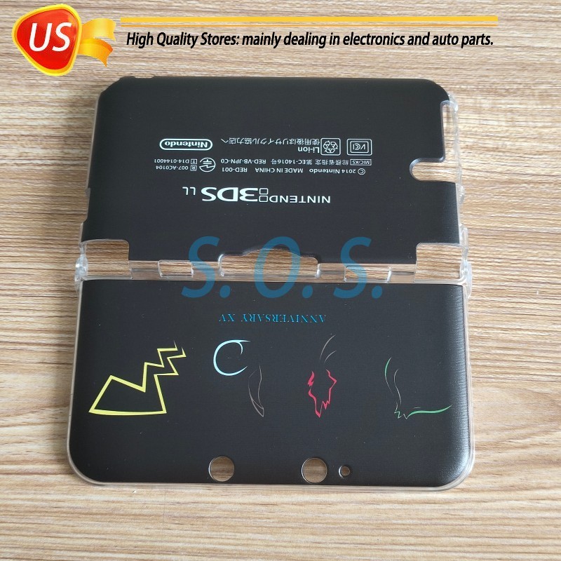 For Old Model Nintendo 3DS XL/3DS LL Snap on Case Protective Cover Housing Shell