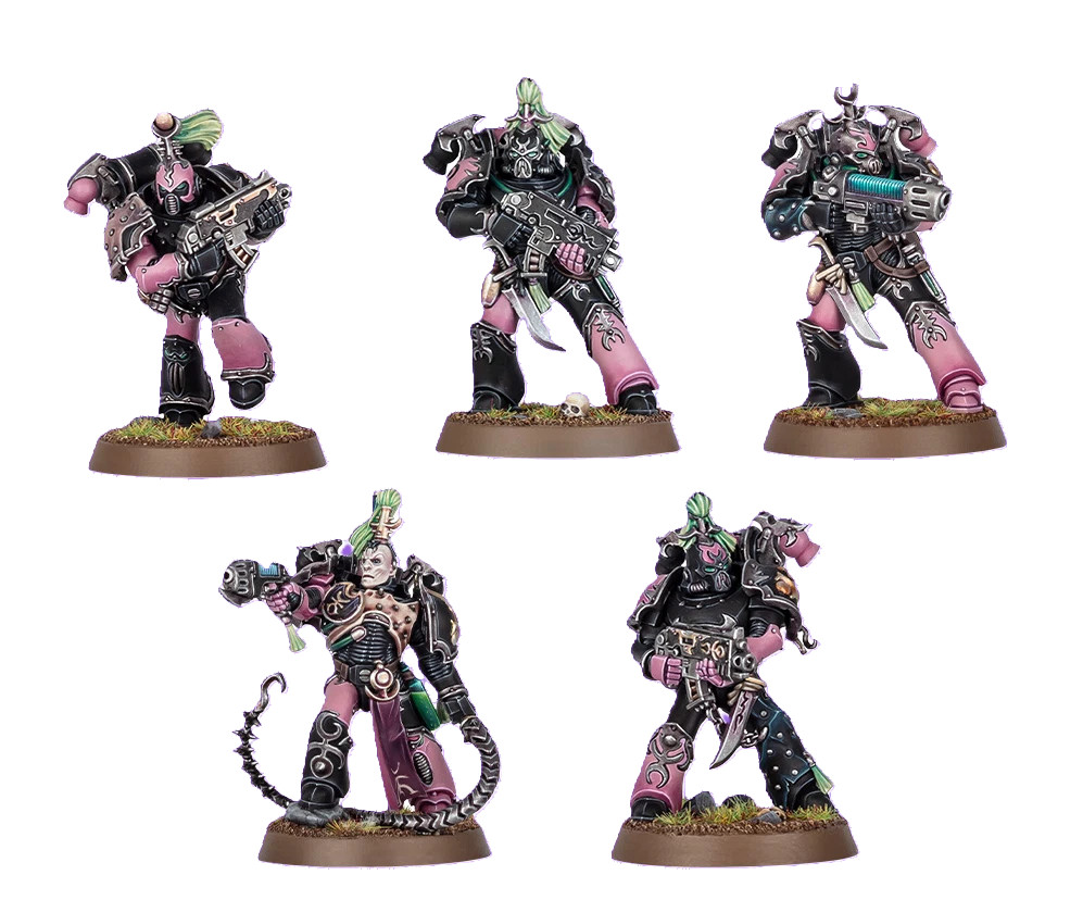 Warhammer 40k Emperor's Children Tormentors / Infractors 5ct. NOS NEW NO BOX