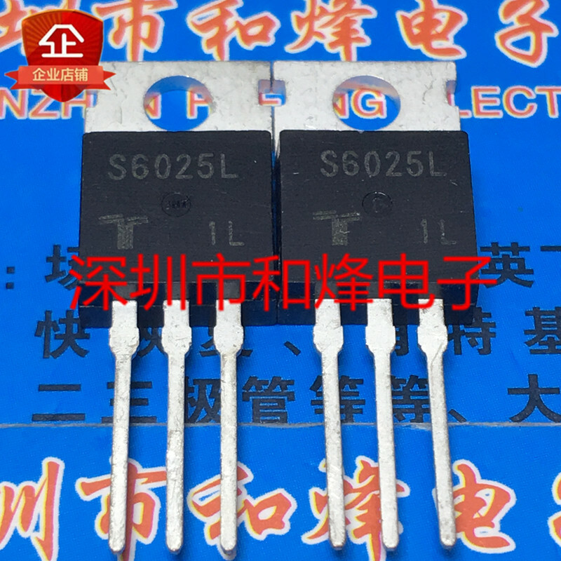 10PCS S6025L TO-220