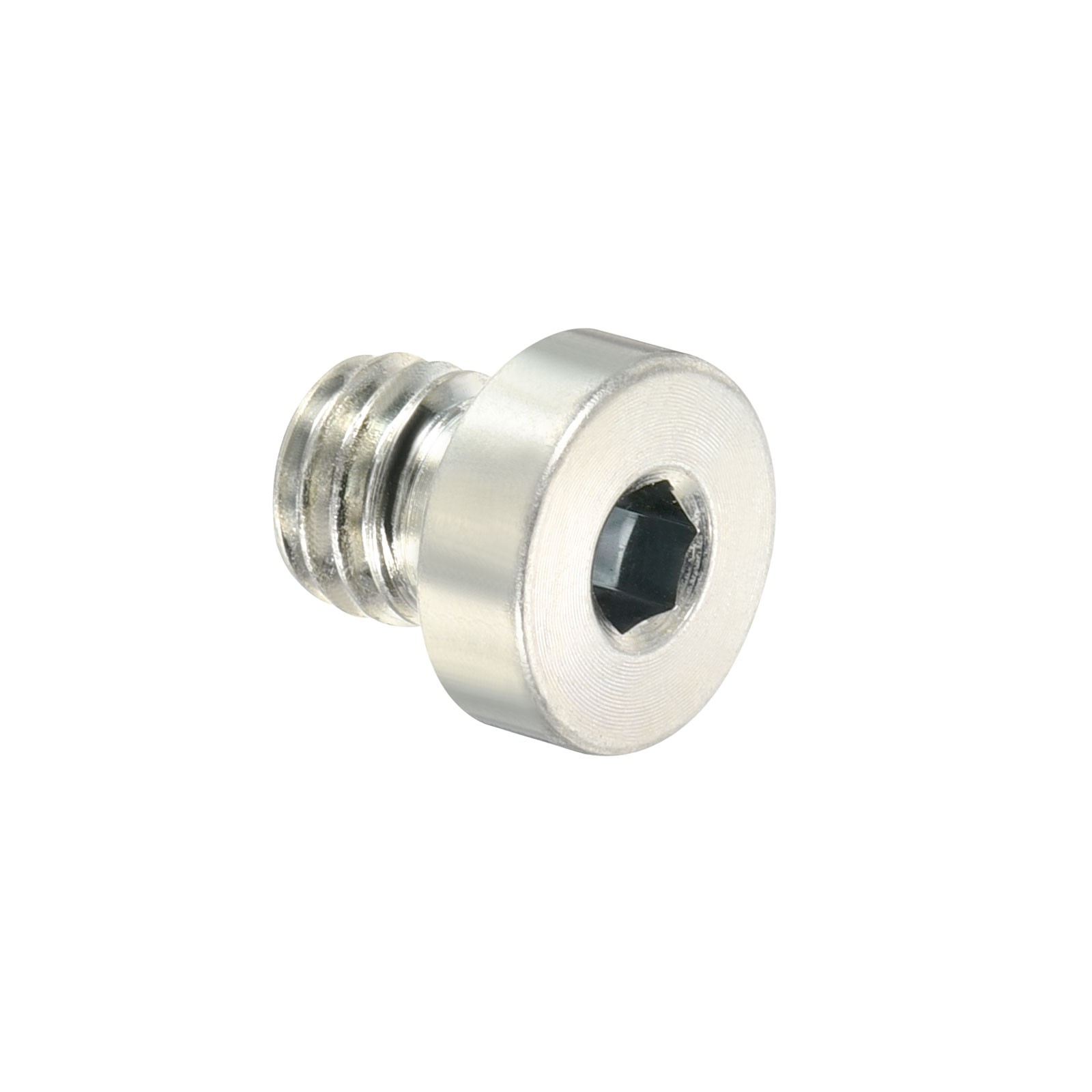 M8*1.25 Hex Head Pipe Fitting Plug, Male Thread 45# Steel Plug
