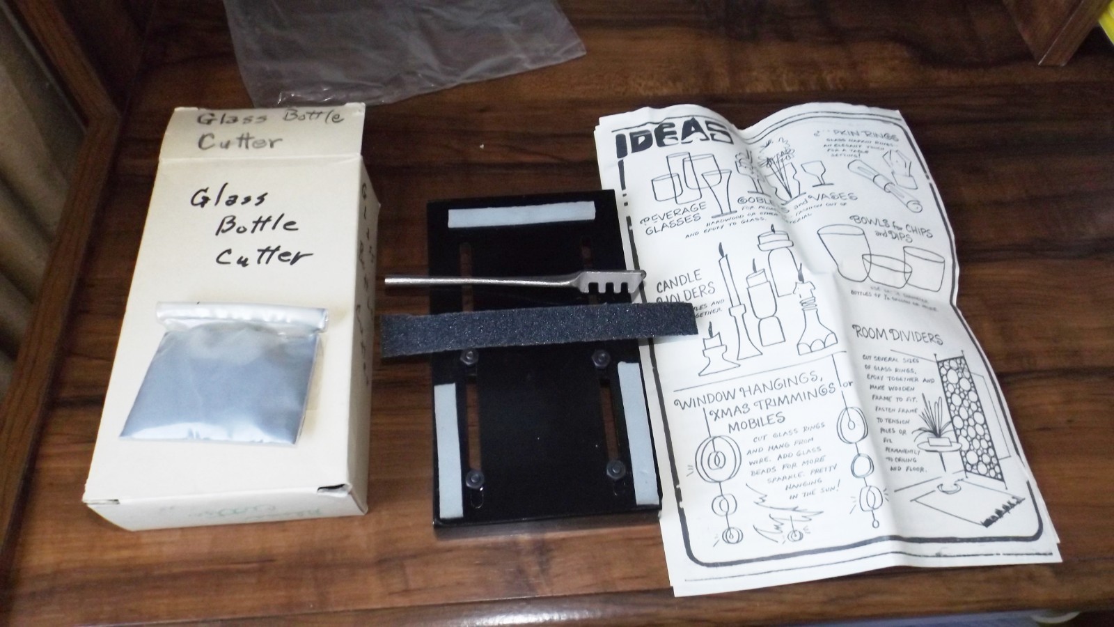 Vintage Glass Bottle Cutter (#EV2061)