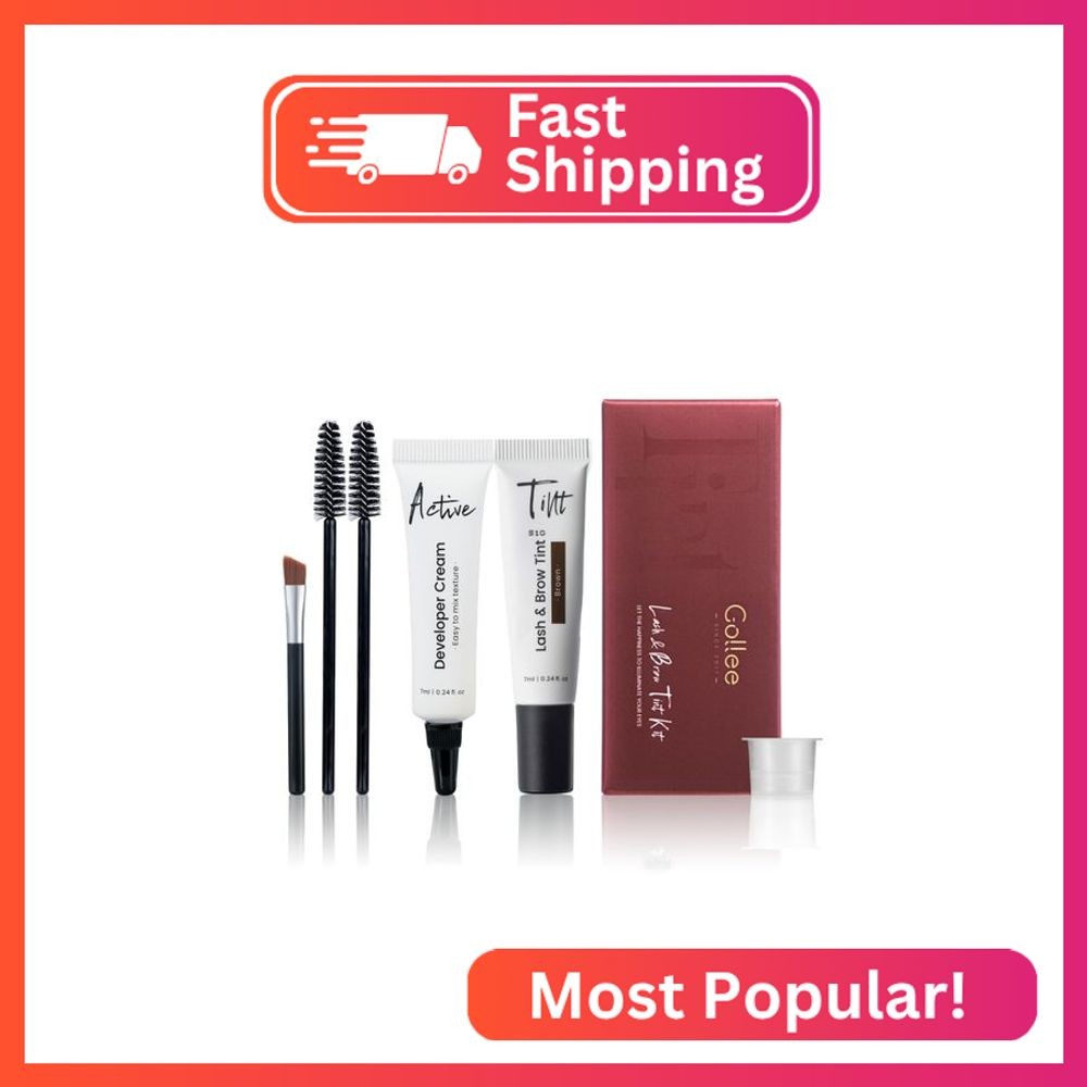 Lash Color Kit Brown Professional Lash and Brow Color Kit with Natural Effects L