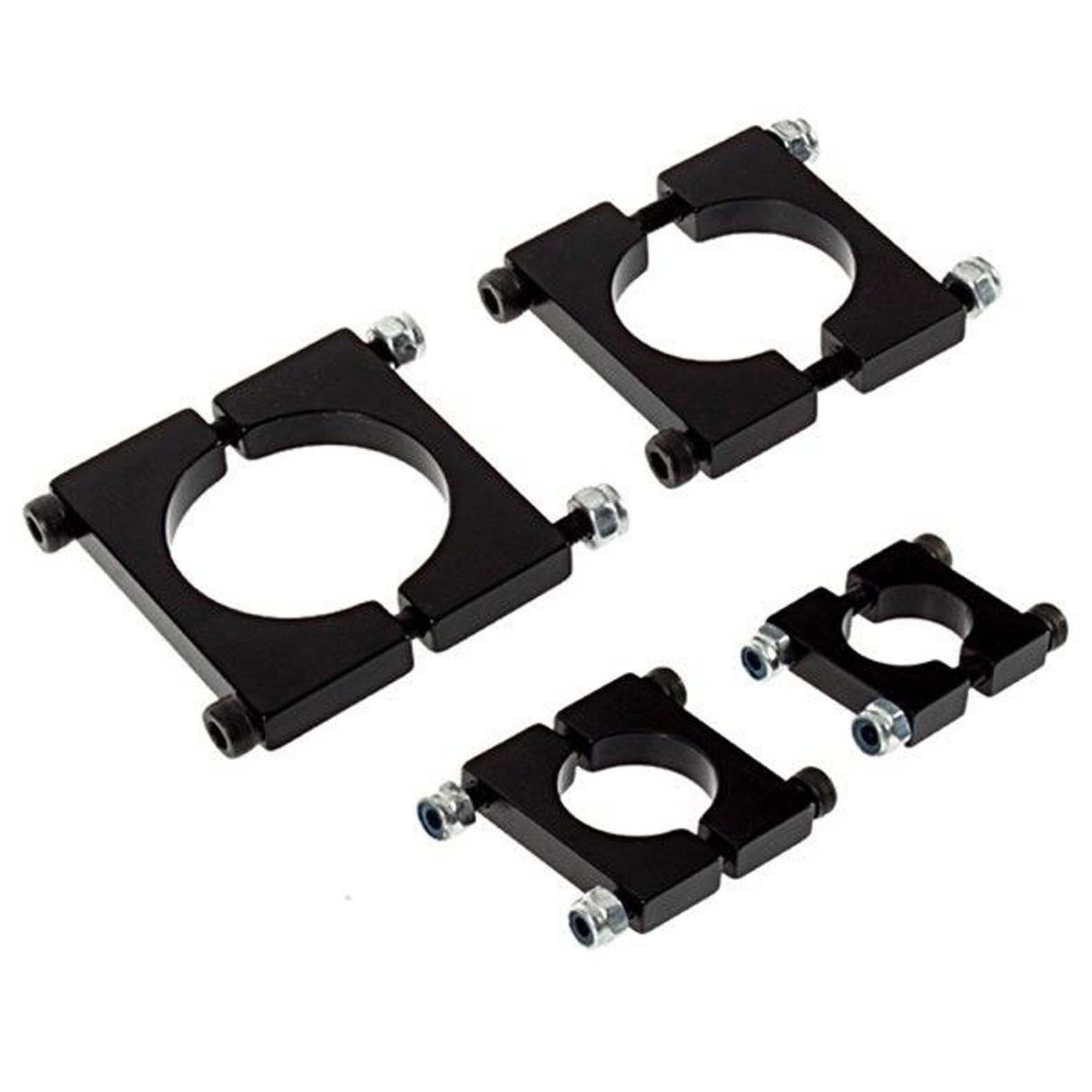 4PCS CNC Alloy 12MM Tube Boom Mount Motor Clamp for DIY Quadcopter Multirotor RC