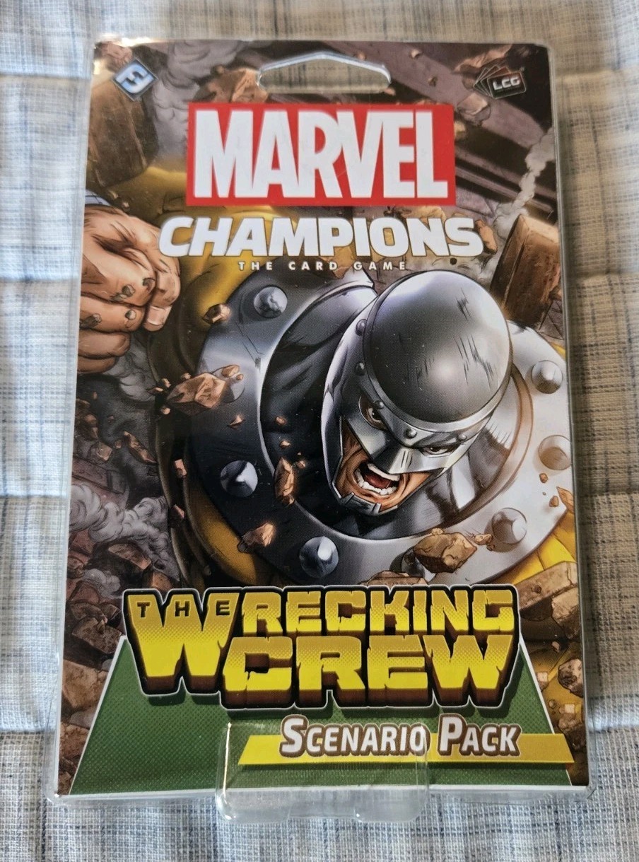 Marvel Champions The Card Game LCG: The Wrecking Crew Scenario Pack, New/Sealed!