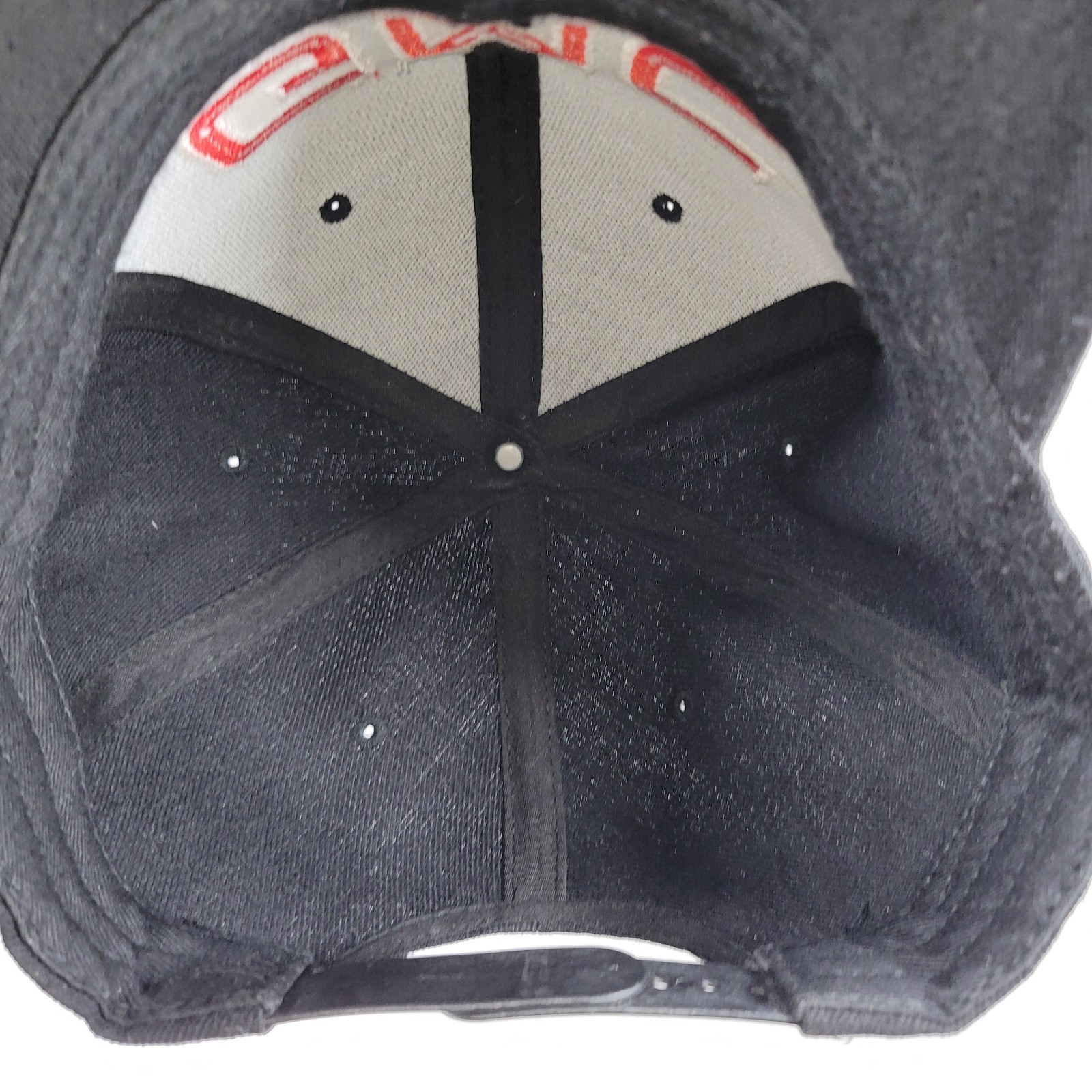 GMC Black Hat Cap Snap Back