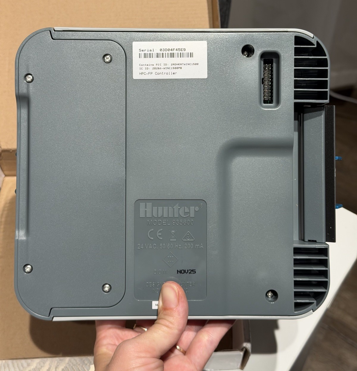 Hunter HPC-FP Hydrawise Upgrade Face Plate for Pro-C HPCFP WiFi Front Panel