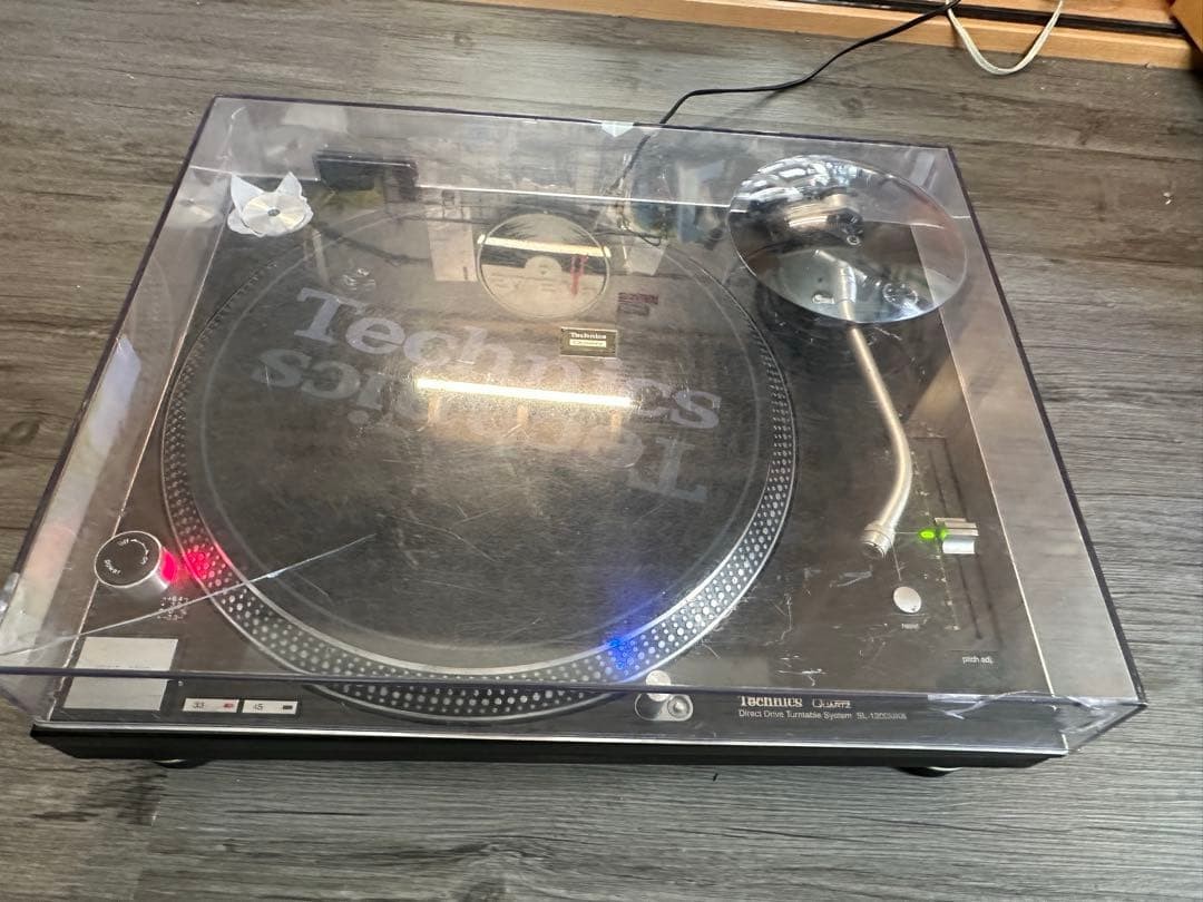 Technics SL-1200MK6 Black Direct Drive DJ Turntable Tested Working