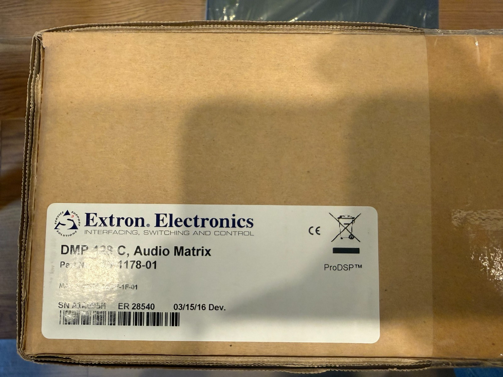 Extron DMP 128 C  Digital Matrix Processor 60-1178-01 new sealed