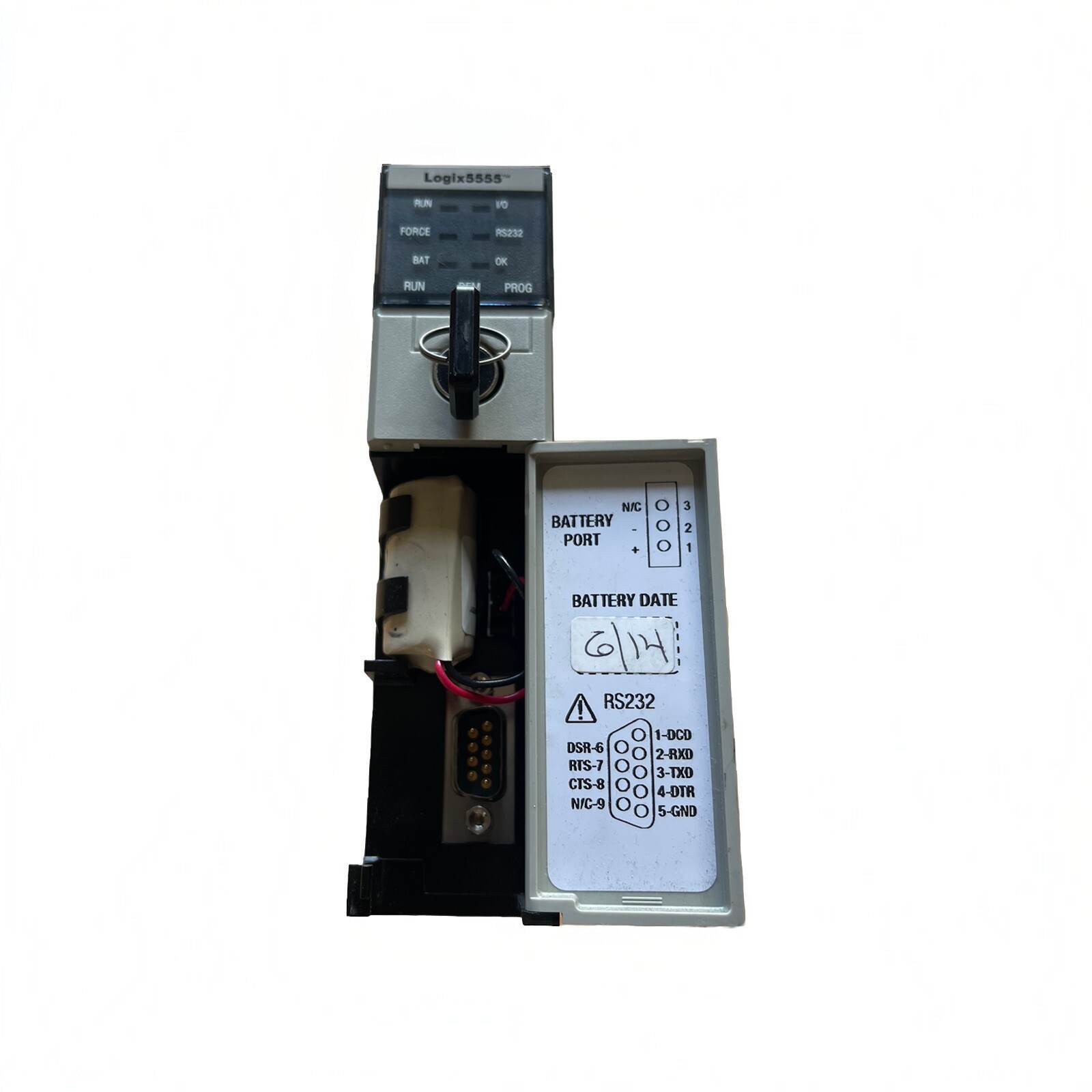 Allen-Bradley 1756-L55/A ControlLogix Processor with 1756-M13/A Memory Module