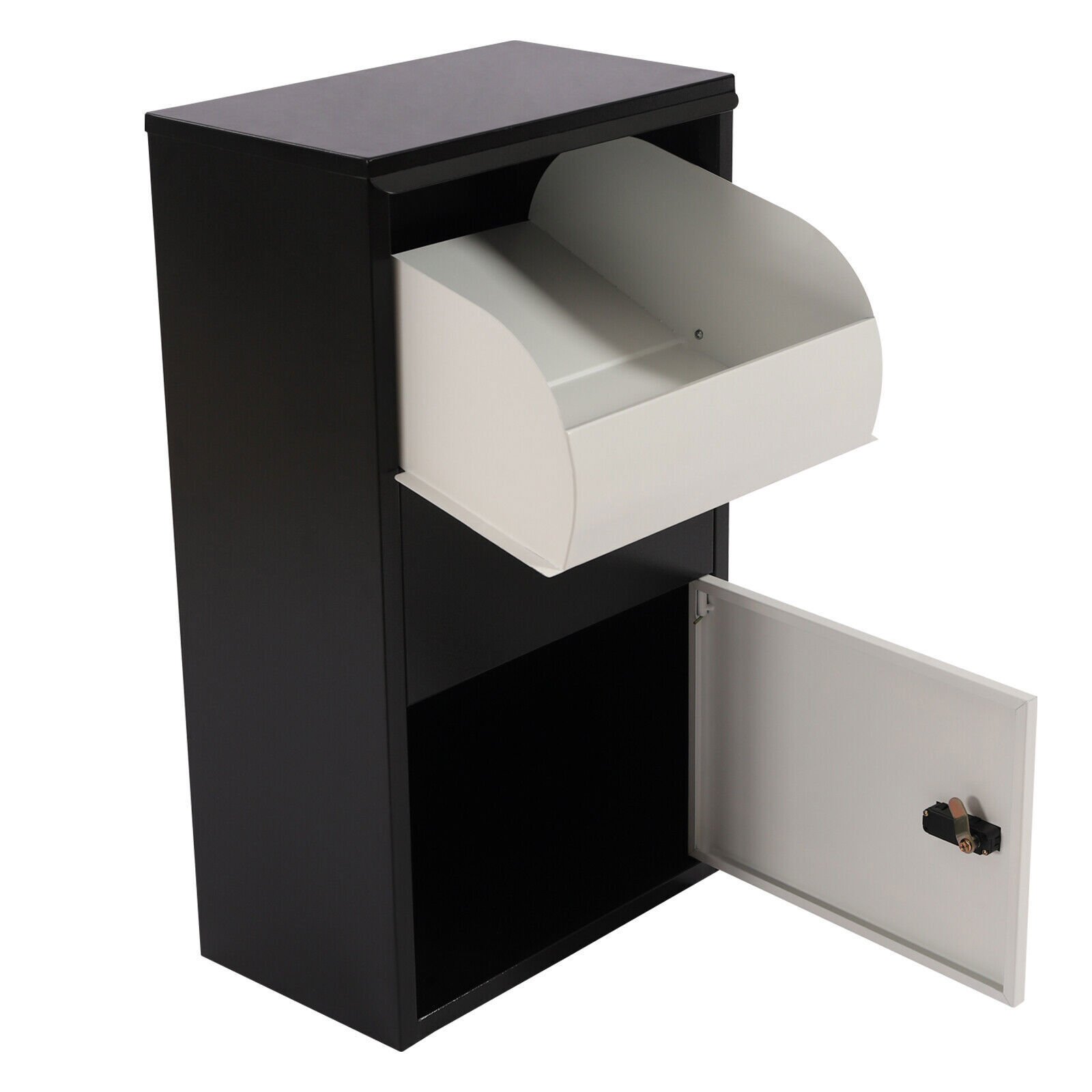 Package Delivery Box Mail Parcel Drop Mailbox Home Container Outdoor Code Lock