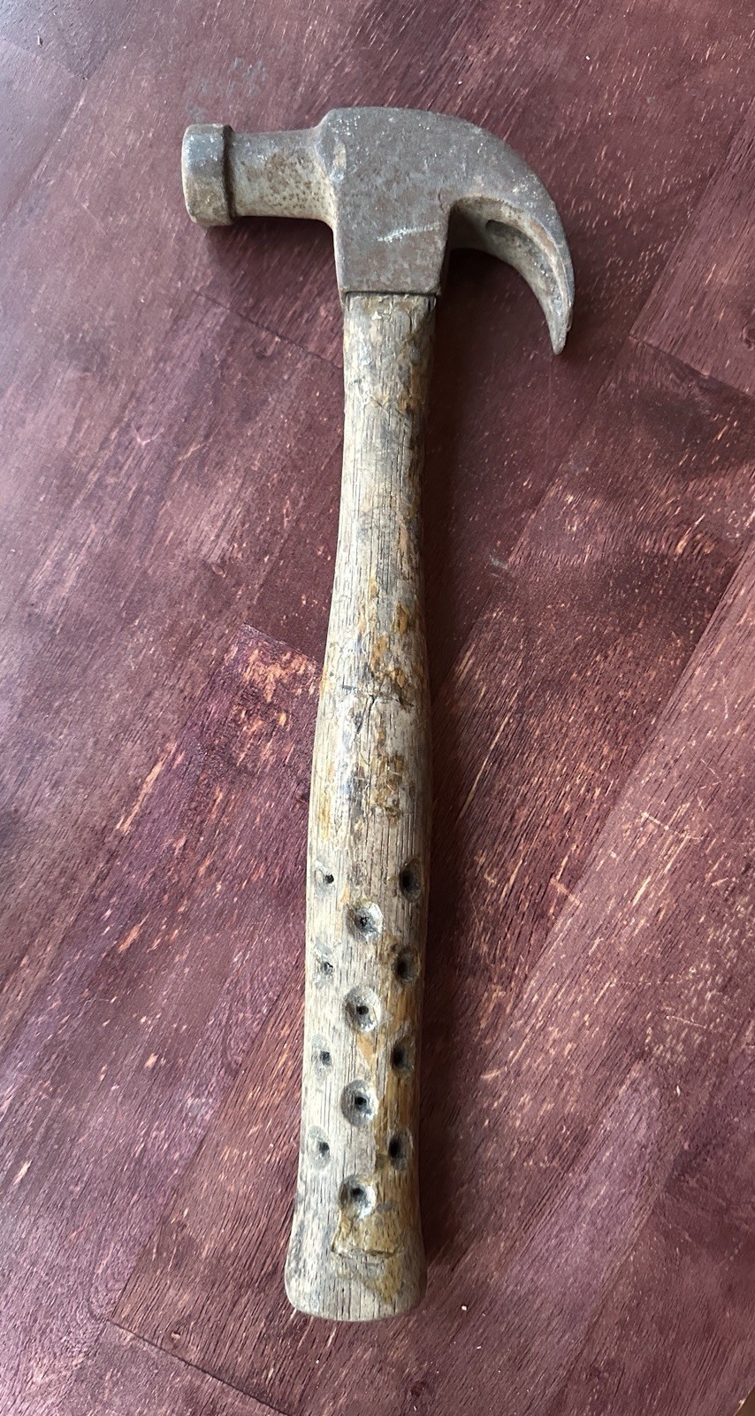 Vintage No Spark 13” Claw Hammer 1 Pound 8 Oz