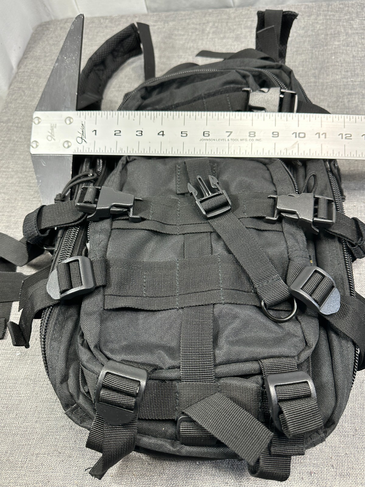 WFS TB-511-BLACK Medium Transport Backpack, Black