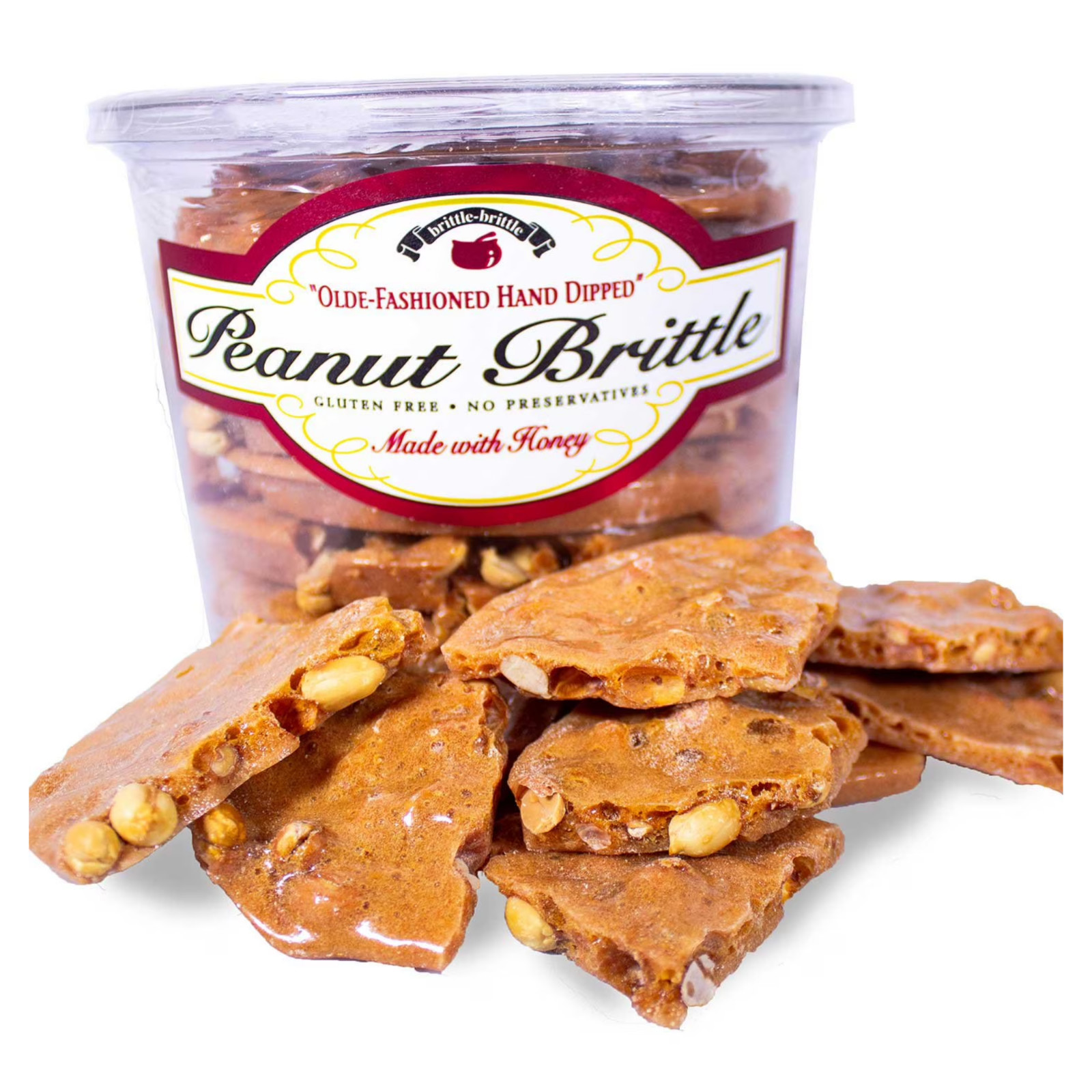 brittle-brittle Gourmet Peanut Brittle, 36 oz.