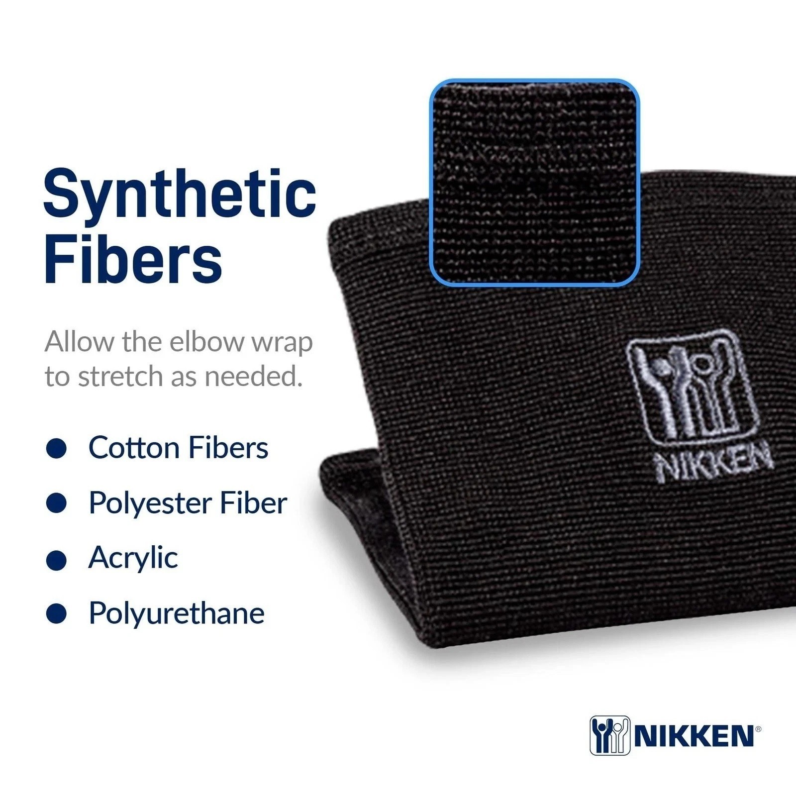 Nikken KenkoTherm® Knee Wrap (All Size) - Knee Support Washable - New in Box🔥🔥