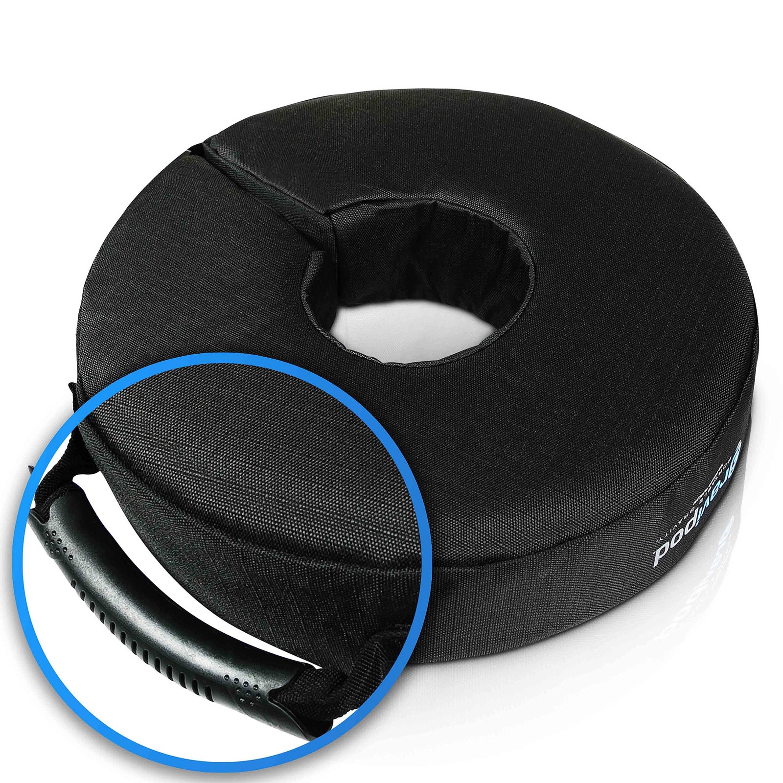 Gravipod 14" Mini Versatile Weight Bag Easy One-Step Split-Ring Setup Stabilize