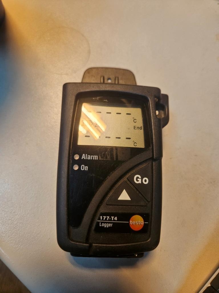 Testo 177-T4 Data Logger (4x) Temperature Probe Data Logger