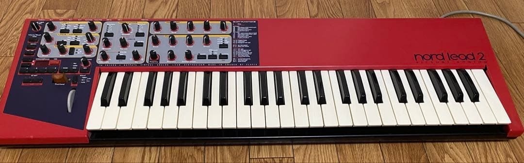 Clavia Nord Lead 2 Virtual Analog Synthesizer 49-Key Tested Working Japan