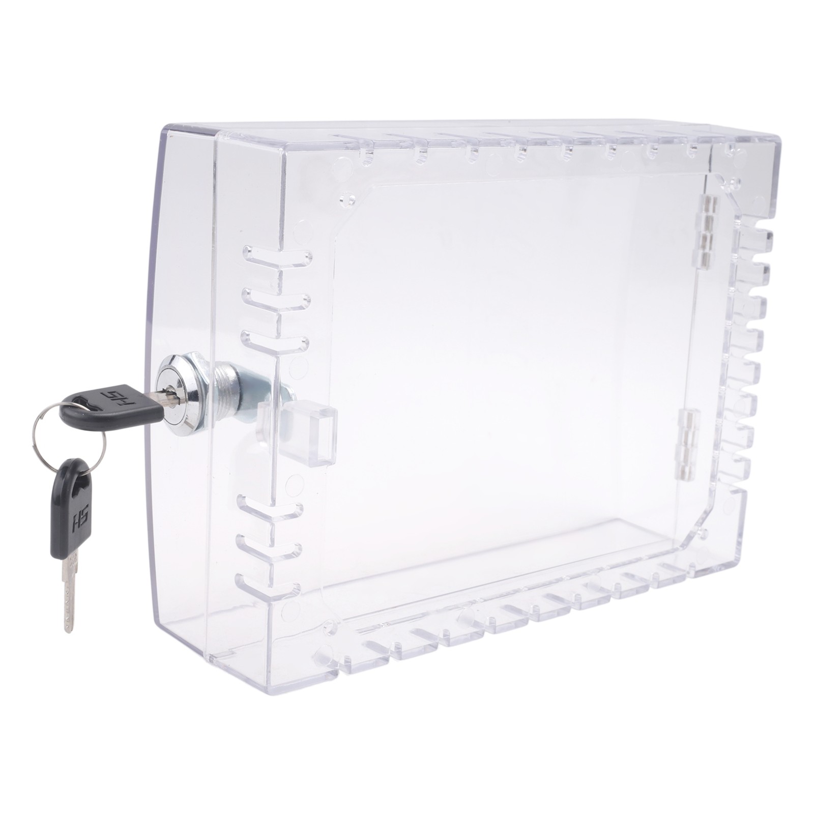 Thermostat Lock Box Cover with Key for , Clear Thermostat Cover Fits3050