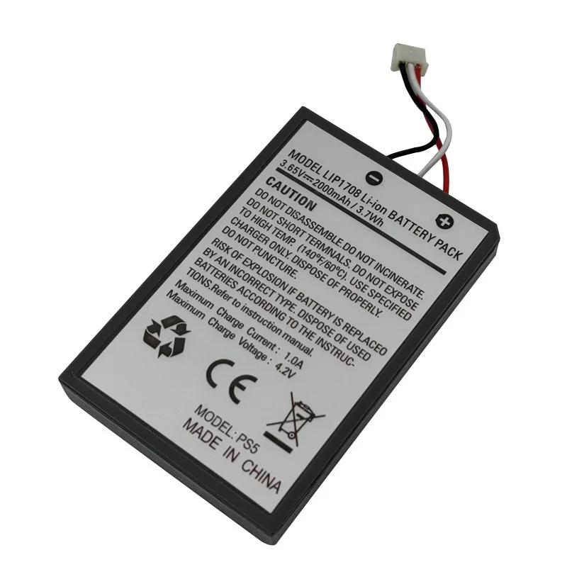 2PCS LIP1708 Battery For Sony PlayStation 5 PS5 DualSense Wireless Controller