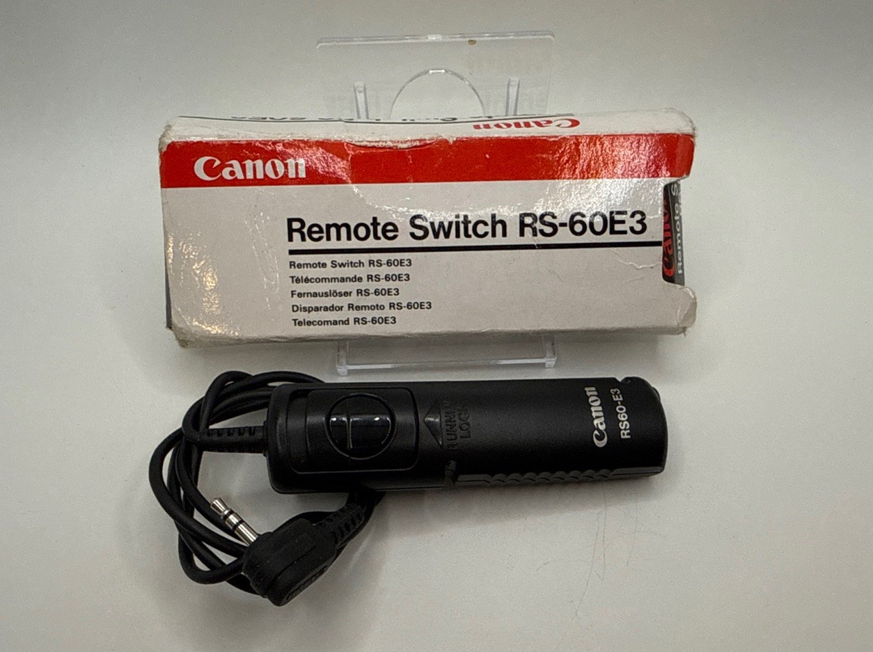 OEM Canon RS60-E3 Remote Shutter Release Switch for EOS SLR DSLR Cameras