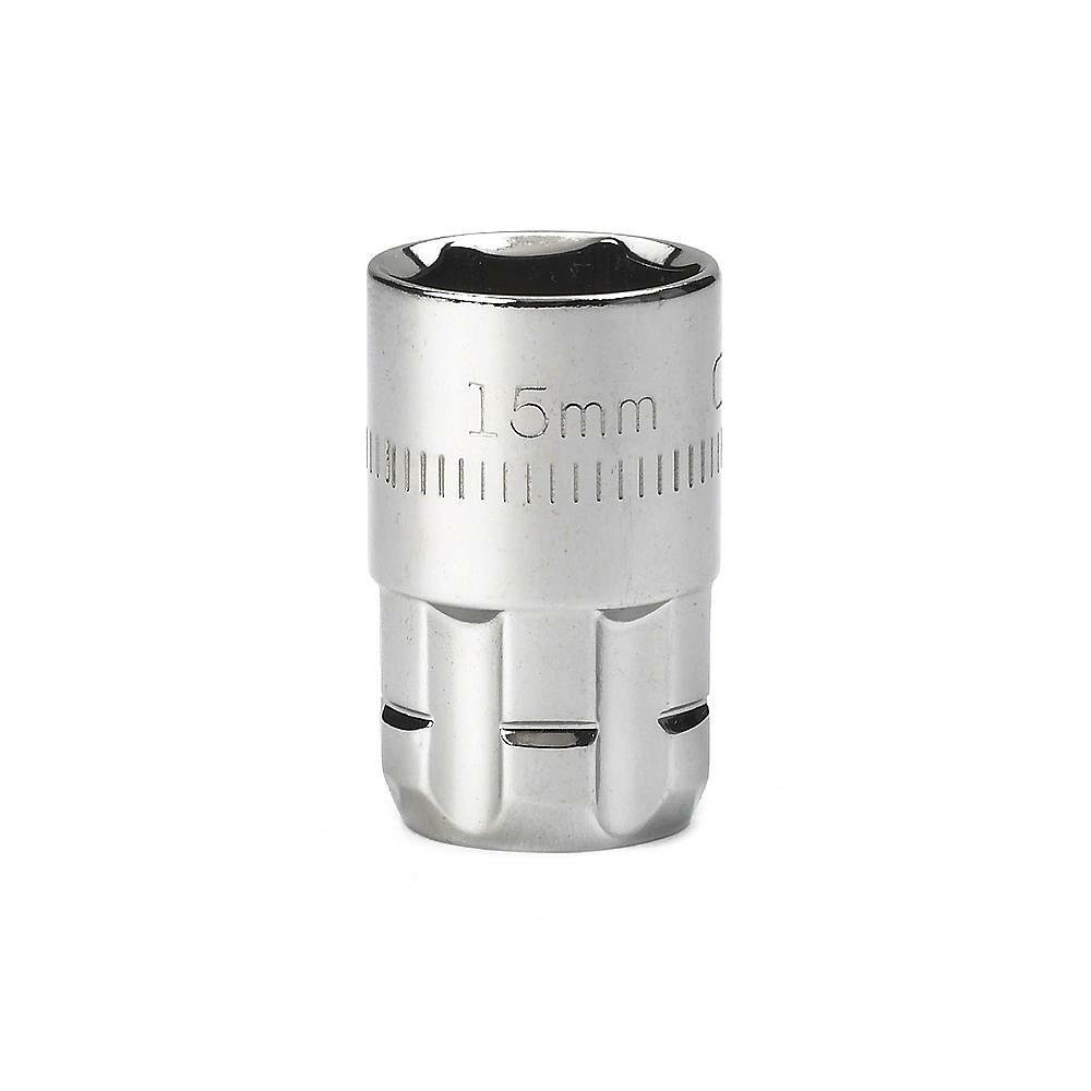 CRAFTSMAN Max Axess 3/8" Drive 15 mm 6 Pt Go-Thru Pass-Through Socket 29287 NEW