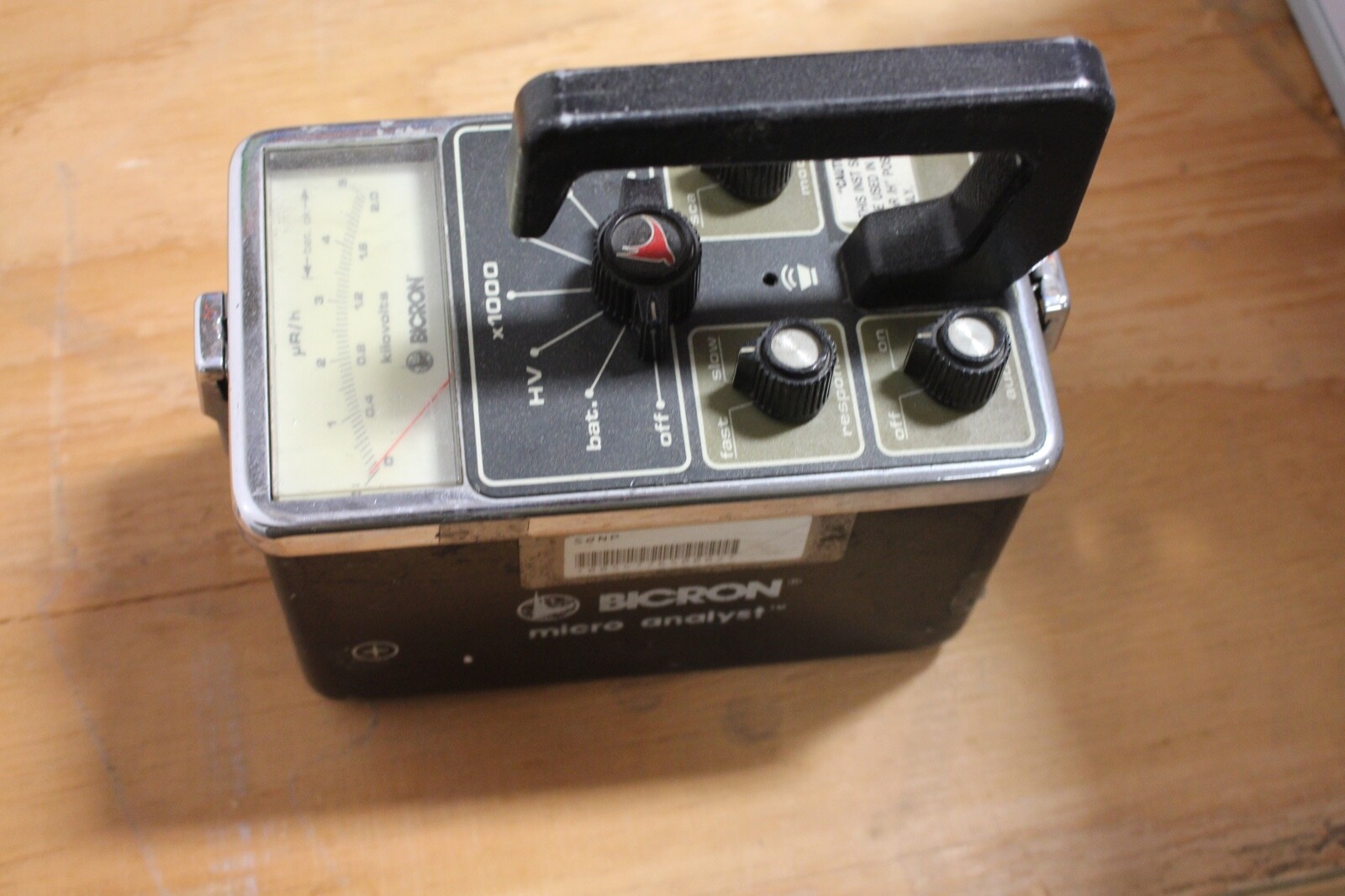 Bicron Micro Analyst Radiation Survey Meter AS IS