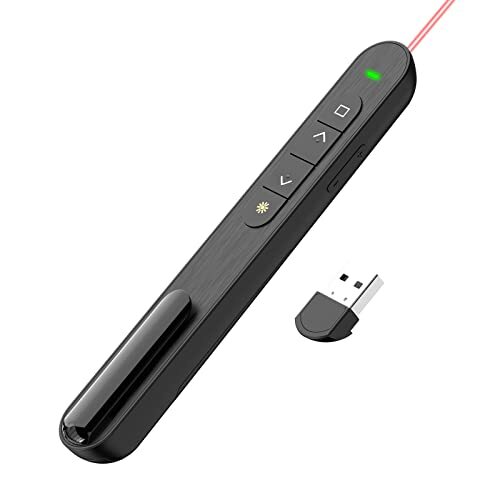 Presentation Clicker Hyperlink Volume Control Wireless Presenterppt Powerpoint C