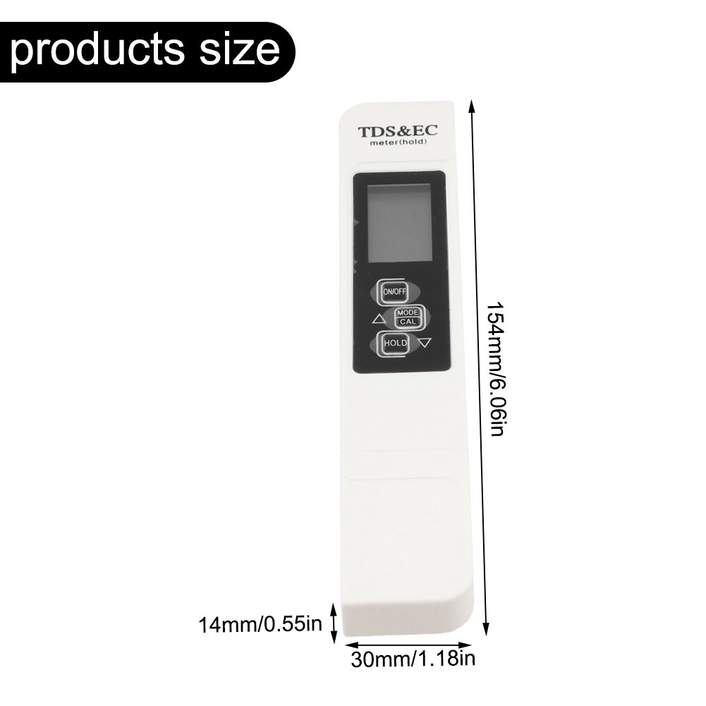 Salinity Temp Tester Measuring Meter Portable Salt Water Testing Tools